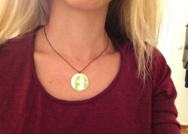 Μίνιμαλ Κυκλικό Κόσμημα από Ασήμι 'Disc' -  - 