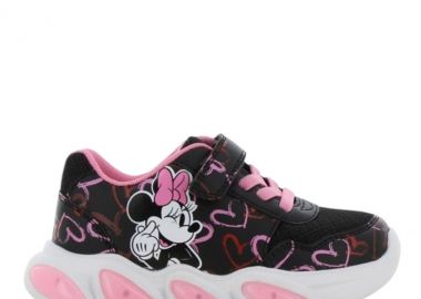 MINNIE MOUSE Αθλητικό με Φωτάκι Led 24-32 - ΜΑΥΡΟ - Minnie Mouse - 