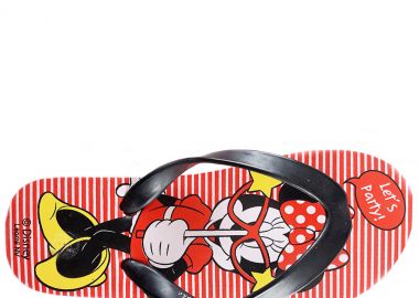 MINNIE MOUSE Σαγιονάρα 24-32 - ΚΟΚΚΙΝΟ - Minnie Mouse - 