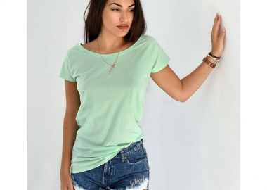 MINT ΚΟΝΤΟΜΑΝΙΚΗ ΜΠΛΟΥΖΑ- JAMIE - fashionroom - 