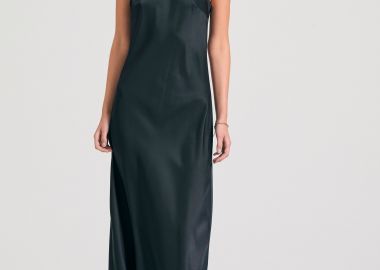 Μίντι φόρεμα σε γραμμή Άλφα - FUNKY BUDDHA - 