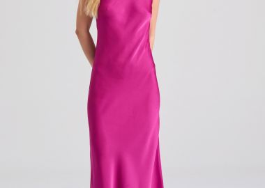 Μίντι φόρεμα σε γραμμή Άλφα - FUNKY BUDDHA - 