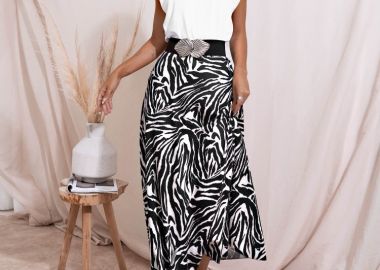 ΜΙΝΤΙ ΖΕΒΡΕ ΦΟΥΣΤΑ - JANE - sense-shop - 