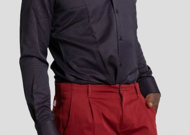 MIRCAM Ανδρικό Patterned Jacquard Shirt - MIRCAM - 