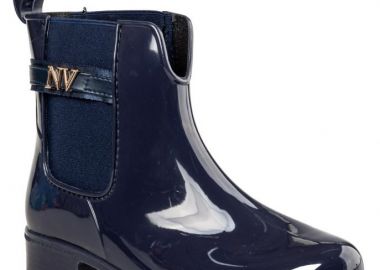 Miss NV Γυναικεία Μποτάκια Γαλοτσάκια RAIN BOOTIES V22-14023-91 Μπλέ - MISS NV - 