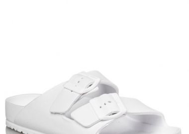 MISS NV Γυναικεία Παντόφλες FLAT SANDALS V96-19086-33 Λευκό - MISS NV - 