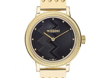 MISSONI M1 Swiss Made - MWNZ00521 Gold case with Stainless Steel Bracelet - Missoni - 
