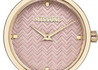 MISSONI M1 Swiss Made - MWY100820 Gold case with Stainless Steel Bracelet - Missoni - 