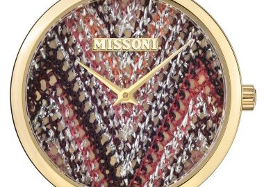 MISSONI M1 Swiss Made - MWY201621 Gold case with Stainless Steel Bracelet - Missoni - 
