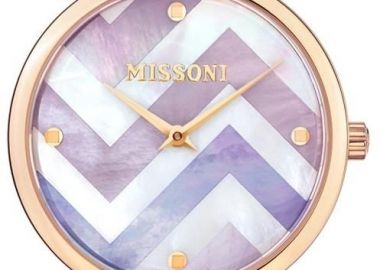 MISSONI M1 Swiss Made - MWY202021 Rose Gold case with Stainless Steel Bracelet - Missoni - 