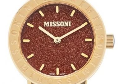 MISSONI M2 Swiss Made - MWECA0423 Gold case with Stainless Steel Bracelet - Missoni - 