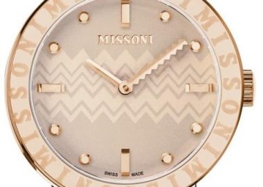 MISSONI M2 Swiss Made - MWQK00622 Silver case with Stainless Steel Bracelet - Missoni - 