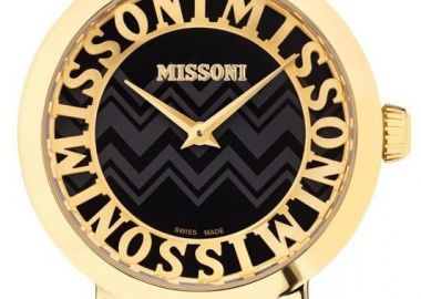 MISSONI Melrose Swiss Made - MWCY00423 Gold case with Stainless Steel Bracelet - Missoni - 