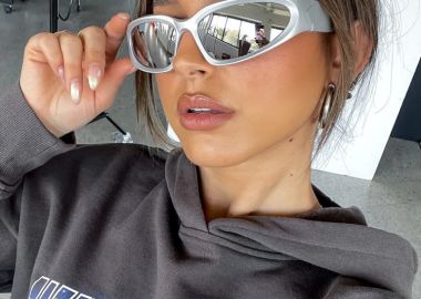 MISTY SILVER MIRROR SUNNIES - fashionroom - 