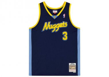 Mitchell & Ness Ανδρική Αθλητική Μπλούζα Αμάνικη Navy Μπλε SMJY4205-DNU06AIVASBL - Mitchell & Ness - 