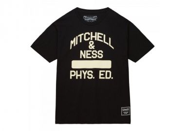 Mitchell & Ness Ανδρική Μπλούζα Κοντομάνικη BMTR5545-MNNYYPPPBLCK - Mitchell & Ness - 