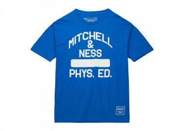 Mitchell & Ness Ανδρική Μπλούζα Κοντομάνικη Μπλε BMTR5545-MNNYYPPPROYA - Mitchell & Ness - 