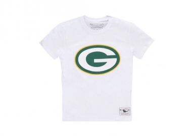 Mitchell & Ness Ανδρικό T-shirt Κοντομάνικο BMTRINTL1053-GBPWHIT - Mitchell & Ness - 