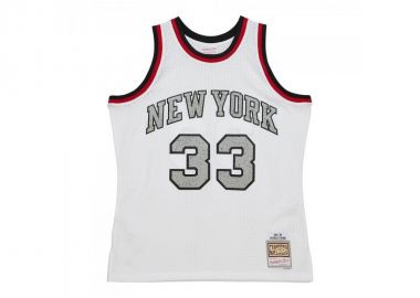 Mitchell & Ness Ανδρικό T-shirt Κοντομάνικο Λευκό TFSM5934-NYK91PEWWHIT - Mitchell & Ness - 