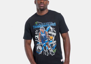 Mitchell & Ness Chalked Up Minnesota Timberwolves Ανδρικό T-Shirt (9000288452_1469) - Mitchell & Ness - 