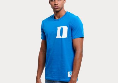 Mitchell & Ness Duke University NCAA Large Left Chest Logo Ανδρικό T-shirt (9000156182_3150) - Mitchell & Ness - 