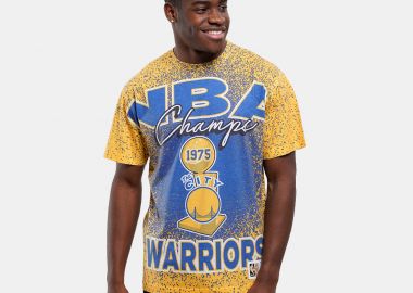 Mitchell & Ness Golden State Warriors Champ City Sublimated Ανδρικό T-shirt (9000178691_69352) - Mitchell & Ness - 