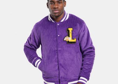 Mitchell & Ness Los Angeles Lakers Collegiate Varsity Ανδρικό Bomber Μπουφάν (9000178677_3149) - Mitchell & Ness - 