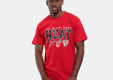 Mitchell & Ness Miami Heat HWC Champ Stack Ανδρικό T-shirt (9000184027_1634) - Mitchell & Ness - 