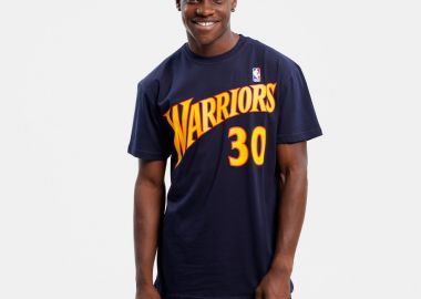 Mitchell & Ness Name & Number Stephen Curry Golden State Warriors Ανδρικό T-Shirt (9000116047_1629) - Mitchell & Ness - 