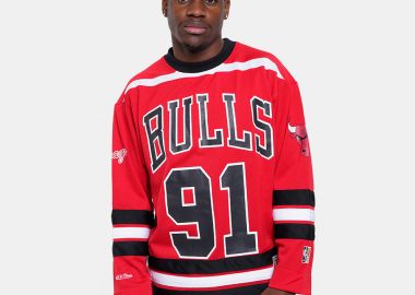 Mitchell & Ness NBA Dennis Rodman Chicago Bulls Μπλούζα με Μακρύ Μανίκι (9000258010_1634) - Mitchell & Ness - 