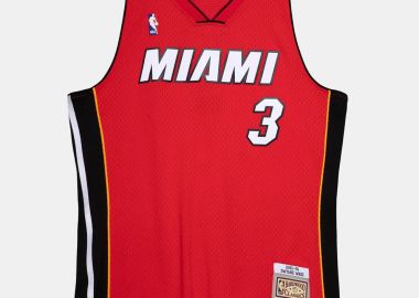 Mitchell & Ness NBA Dwyane Wade Miami Heat Μπασκετική Φανέλα (9000165442_14047) - Mitchell & Ness - 