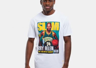 Mitchell & Ness NBA Ray Allen Seattle SuperSonics Slam Cover Ανδρικό T-shirt (9000178664_1539) - Mitchell & Ness - 