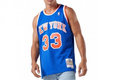 Mitchell & Ness New York Knicks SMJYGS18186-NYKROYA91PEW Ανδρική Φανέλα Μπάσκετ Patrick Ewing - Mitchell & Ness - 