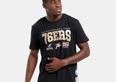 Mitchell & Ness Philadelphia 76ers Hwc Champ Stack Ανδρικό T-shirt (9000167771_1469) - Mitchell & Ness - 