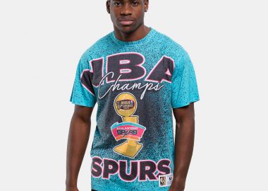 Mitchell & Ness San Antonio Spurs Champ City Sublimated Ανδρικό T-shirt (9000178694_69352) - Mitchell & Ness - 