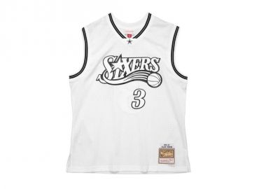 Mitchell Ness NBA Swingman Philadelphia 76ers Allen Iverson TShirt -  - 