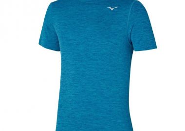 Mizuno Impulse Core Ανδρικό Αθλητικό T-shirt Κοντομάνικο Μπλε J2GA751920 - Mizuno - 