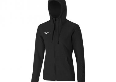 Mizuno Terry Ανδρική Φούτερ Ζακέτα με Κουκούλα και Τσέπες Μαύρη 32EC7B7009 - Mizuno - 