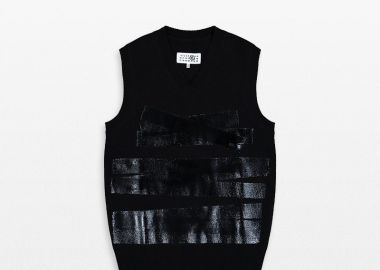 MM6 MAISON MARGIELA Ανδρικό Μαύρο Gilet in Black - MM6 MAISON MARGIELA - 