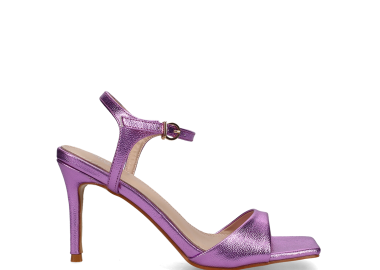 Μωβ μεταλλιζέ πέδιλο - MIGATO - 