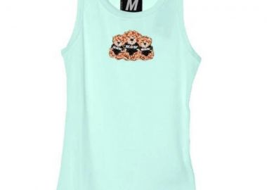 MOD WAVE MOVEMENT Αμάνικες Μπλούζες MIKE TEDDY TANK TOP - VD072010524 - BLUE-VD072010524-BLUE - Mod Wave Movement - 
