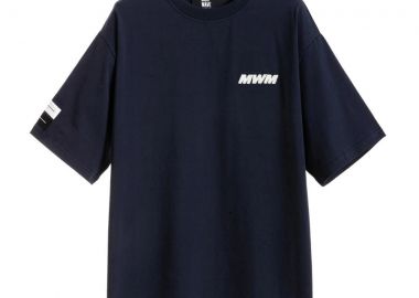 Mod Wave Movement Eye Almond Blossom Unisex T-Shirt - Μπλε-MW092020388-BLUE - Mod Wave Movement - 