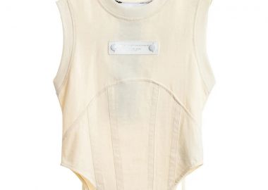 MOD WAVE MOVEMENT Γυναικείο Corset Top - Μπεζ-MW092010360-BEIGE - Mod Wave Movement - 