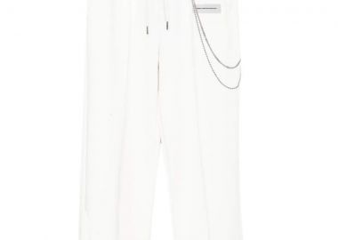 MOD WAVE MOVEMENT Παντελόνια BLACK CAPSULE TROUSERS 017 - Λευκό-MW072050573-WHITE - Mod Wave Movement - 