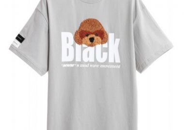 MOD WAVE MOVEMENT T-Shirt CAPSULE TEDDY- MW092020061 - ΓΚΡΙ-MW092020061-GREY - Mod Wave Movement - 