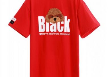 MOD WAVE MOVEMENT T-Shirt CAPSULE TEDDY- MW092020061 - ΚΟΚΚΙΝΟ-MW092020061-RED - Mod Wave Movement - 