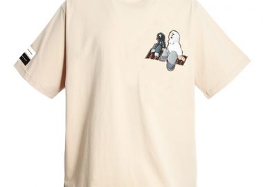 MOD WAVE MOVEMENT T-Shirts CAPSULE VG DOG- MW092020088 - Μπεζ-MW092020088-BEIGE - Mod Wave Movement - 