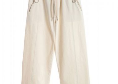 MOD WAVE MOVEMENT Unisex Denim Teddy Bear Παντελόνι - Μπεζ-MW091050434-BEIGE - Mod Wave Movement - 