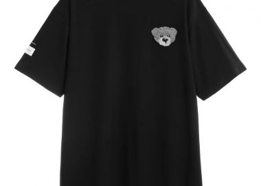 MOD WAVE MOVEMENT Unisex Oversized T-Shirt - Μαύρο -MW092020438-BLACK - Mod Wave Movement - 