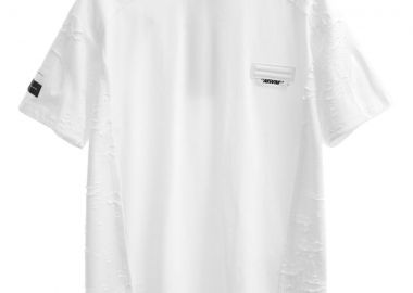 MOD WAVE MOVEMENT Unisex T-Shirt TEXTURED MW082020494 - ΛΕΥΚΟ-MW082020494-WHITE - Mod Wave Movement - 